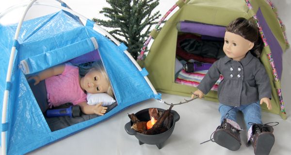 More DIY Doll-Sized Camping Accessories!