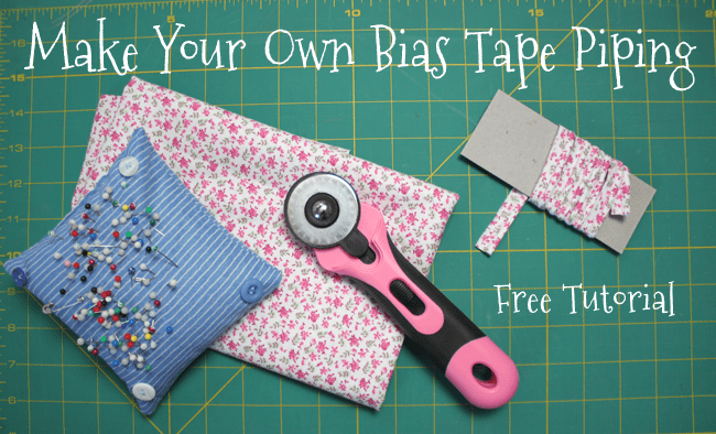 Make Your Own Bias Tape Piping