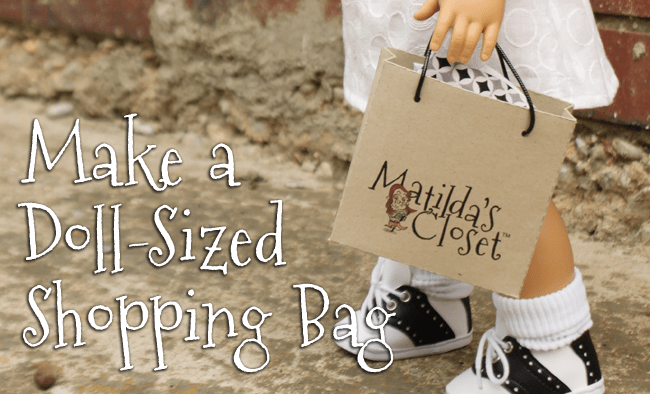 Make a Doll-Sized Shopping Bag