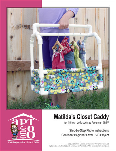 Matilda’s Closet Caddy PVC Plans