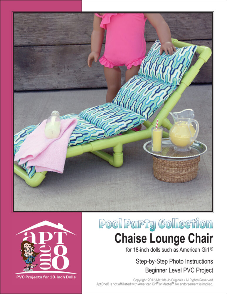 Cpvc Plans Pool Party Collection Chaise Lounge Chair Pdf