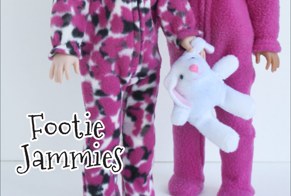 PATTERN: Footie Jammies for 14.5-inch dolls such as WellieWishers™