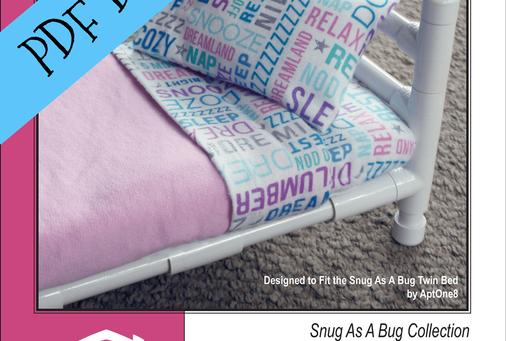 PATTERN: Snug As A Bug Collection: Basic Bedding Set (PDF)