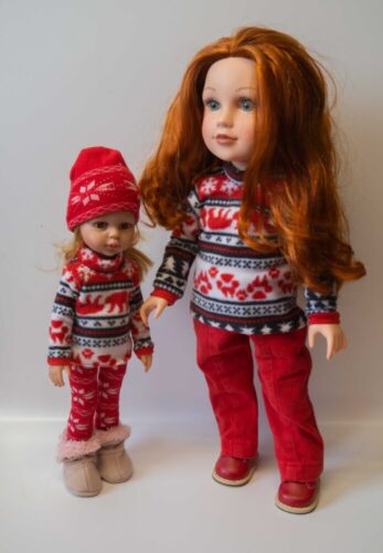 PATTERN: Mock Layered Tee for 18-inch dolls such as American Girl™ (PDF) photo review