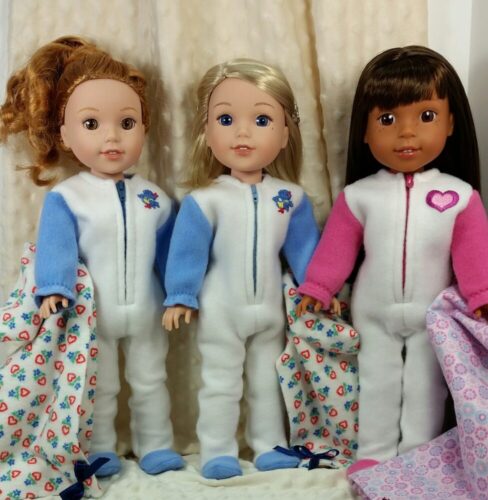 PATTERN: Footie Jammies for 14.5-inch dolls such as WellieWishers™ photo review