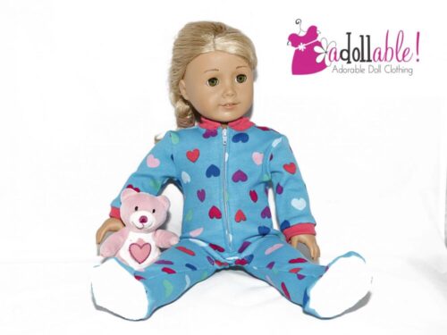 PATTERN: Footie Jammies for 18-inch Dolls photo review