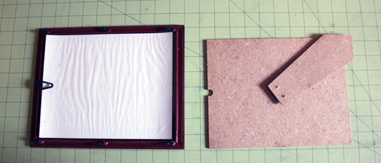Free Tutorial: How to make a doll-sized table from a photo frame