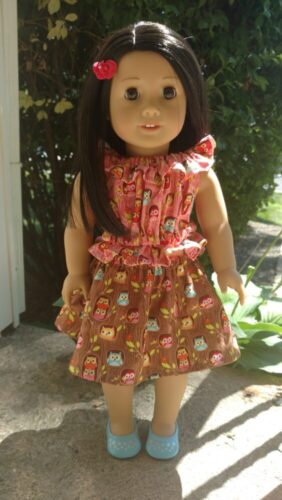 PATTERN: A Lil' Bit Country: Dress, Top, Skirt & Belt Set for 18-inch dolls such as American Girl™ photo review