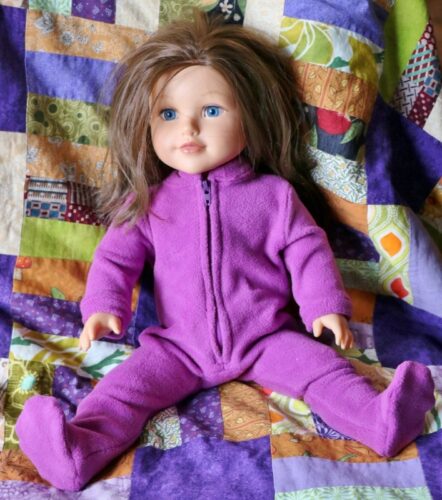 PATTERN: Footie Jammies for 18-inch Dolls photo review