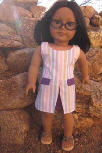 Inspired by Zooey Dress for 14.5-inch dolls